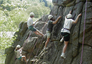 Escalade dun les places