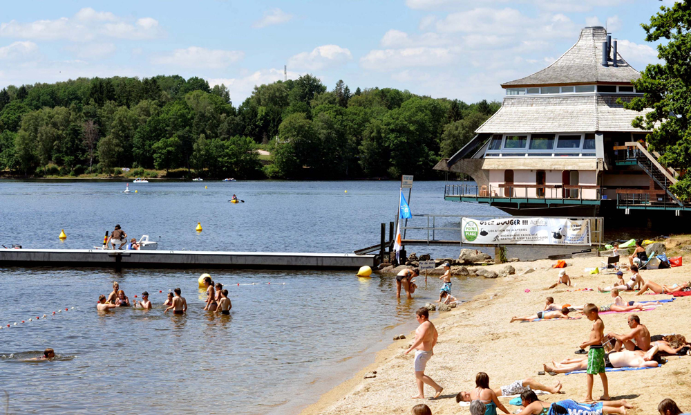 Lac des settons base de loisir